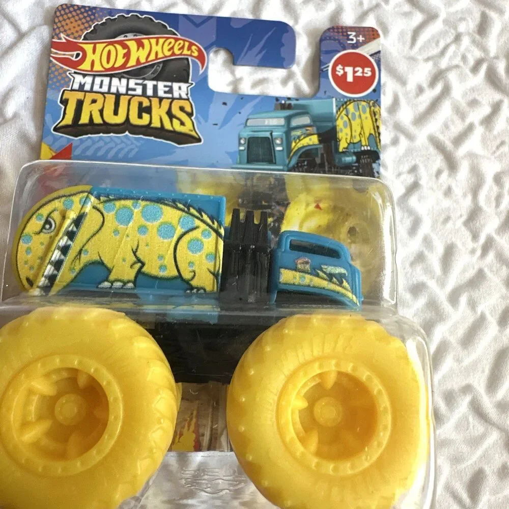 Hot Wheels Monster Trucks Will Trash It All Dinosaur Mattel